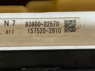 Панель приборов для Toyota Verossa